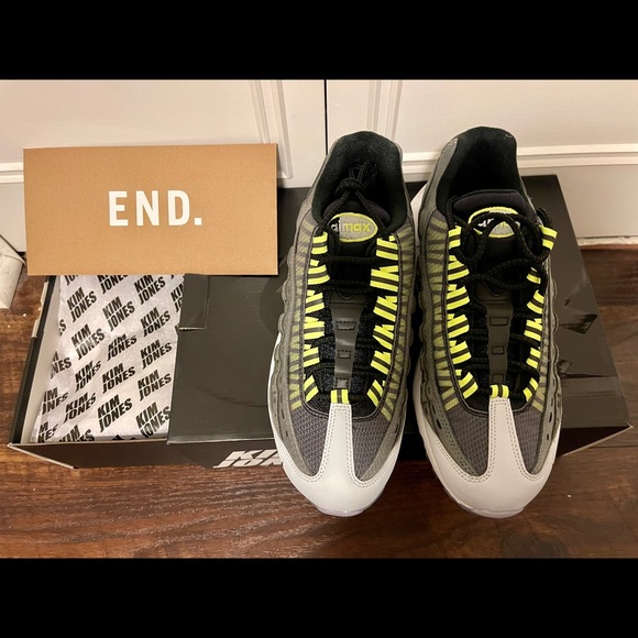 Nike Air Max 95 Kim Jones Total Volt, size 5.5, Brand New w/Box, Authentic - Picture 7 of 8